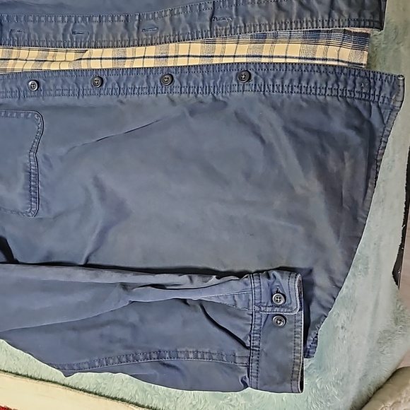 LLBean Men's Lightweight Flannel Work Jacket - Picture 3 of 4